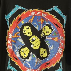 Metallica S.F.W. 'So Whats Next' 1996 Concert Shirt Size XXL Vintage Old School